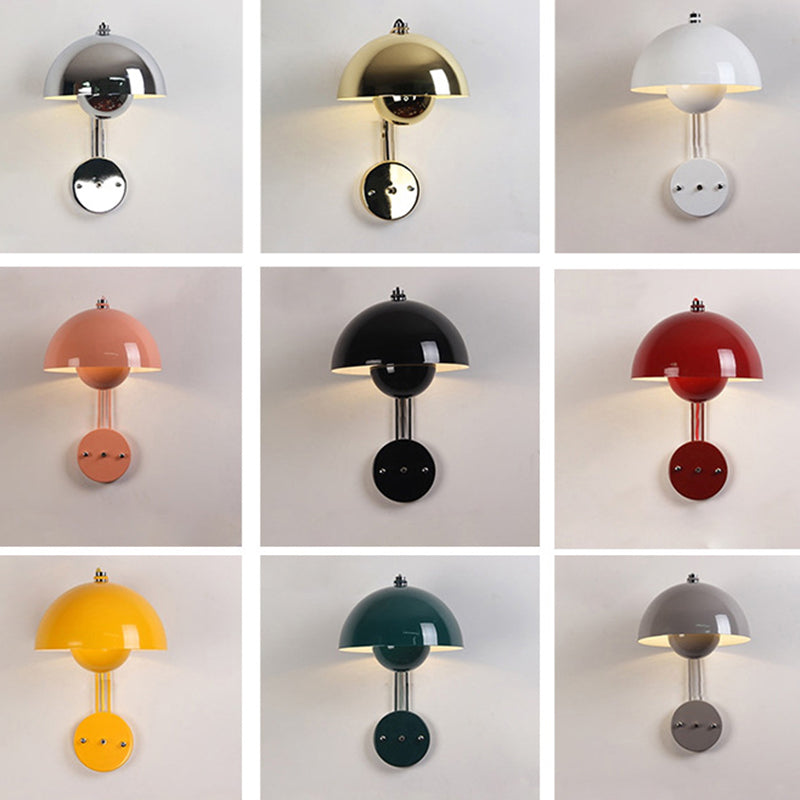 Macaron Style Wall Mount Light 1-Light Wall Lamp for Living Room