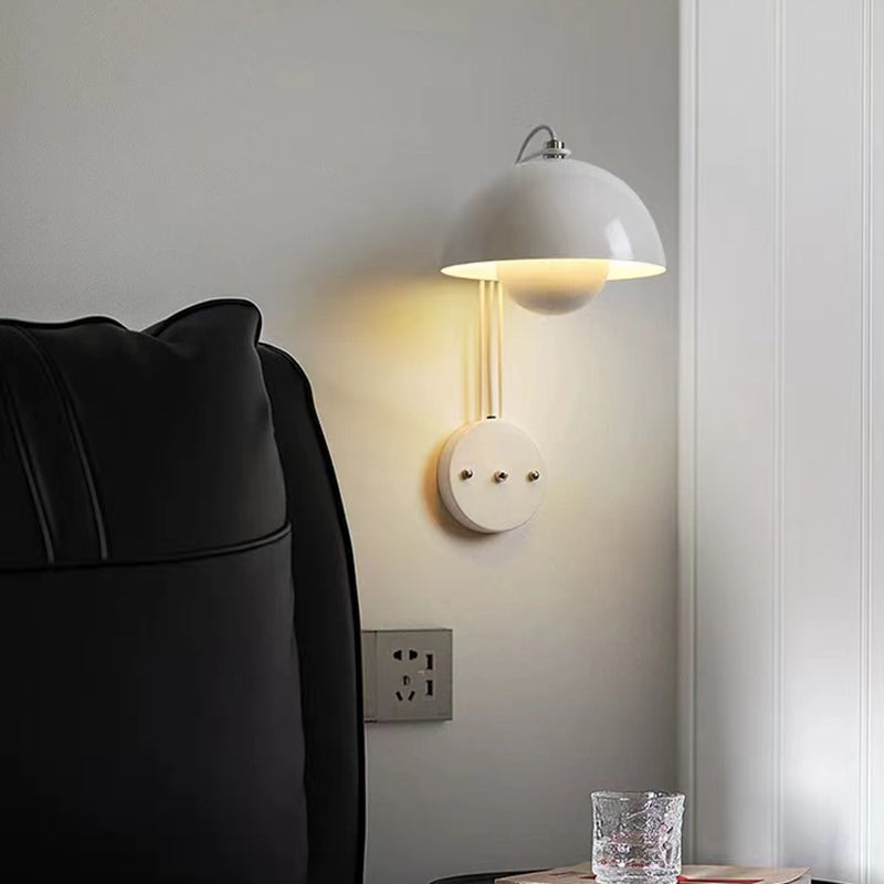 Macaron Style Wall Mount Light 1-Light Wall Lamp for Living Room