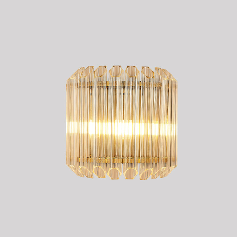 Modern Style Wall Mount Light Simple Wall Lamp with Glass Shade for Dining Room