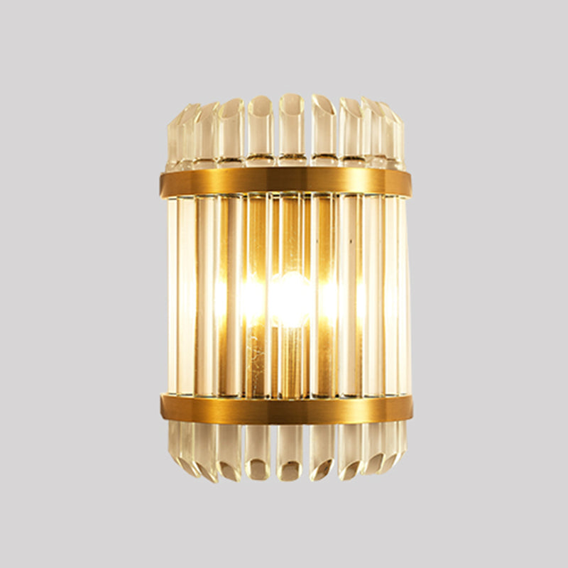 Modern Style Wall Mount Light Simple Wall Lamp with Glass Shade for Dining Room