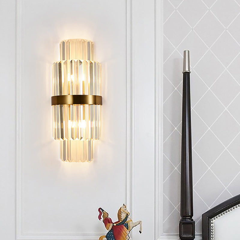 Modern Style Wall Mount Light Simple Wall Lamp with Glass Shade for Dining Room