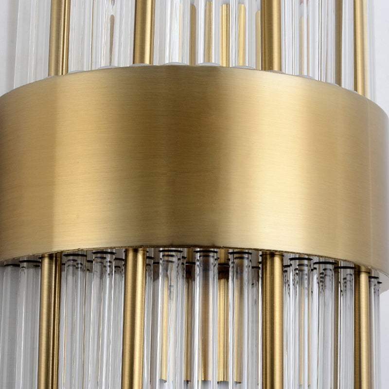 Modern Style Wall Mount Light Simple Wall Lamp with Glass Shade for Dining Room