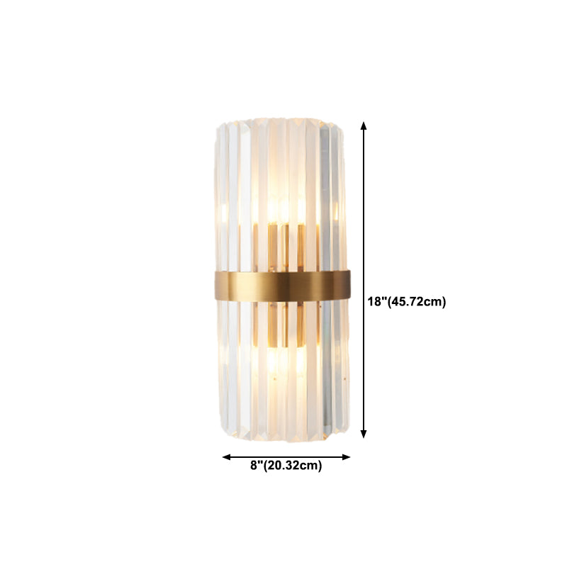 Modern Style Wall Mount Light Simple Wall Lamp with Glass Shade for Dining Room