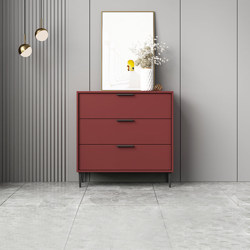 Modern Bar Pulls Accent Chest with 3/6 Drawers and Straight Legs