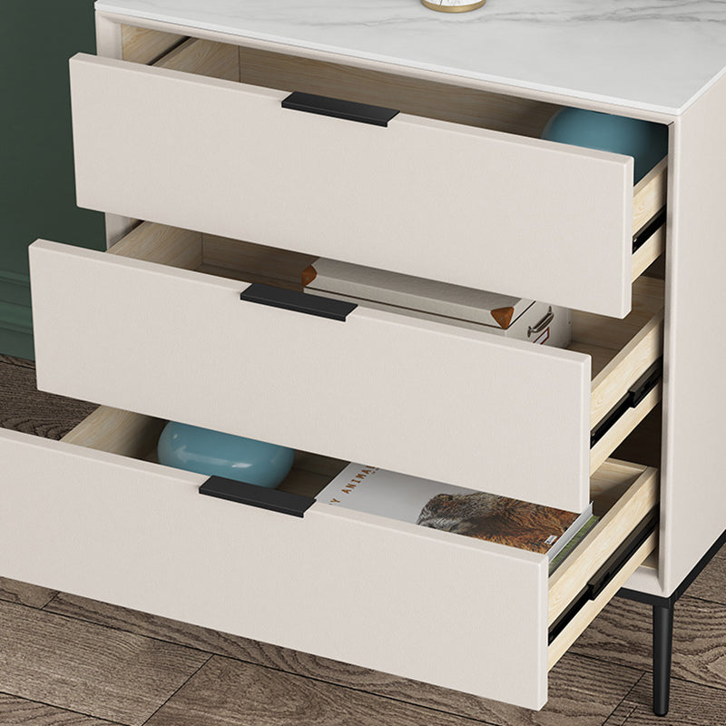 23.62" Wide 15.74" High 3/4/5 - Drawer Accent Chest,Bar Pulls Chest Soft Close Drawers