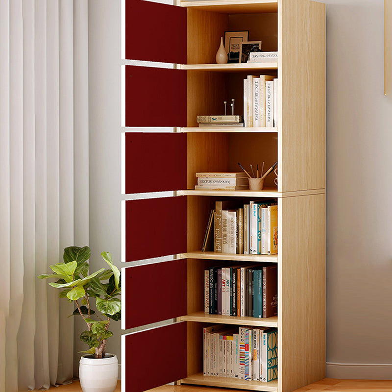 Contemporary Rectangle Standard Wood Knobs Natural Or White Cabinet