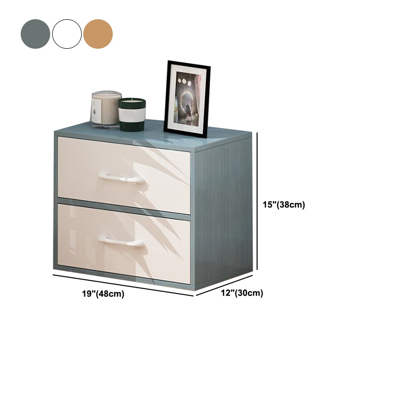 Contemporary Rectangle Standard Gloss Finish with Drawer Chest
