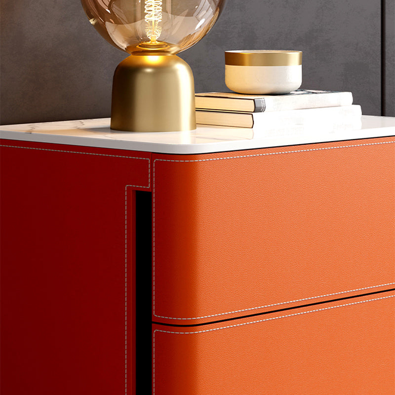 21.6" W Slate Chest Modern Style Vertical Dresser with Multi Drawers