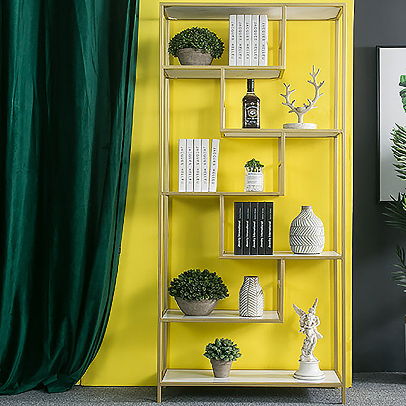 Etagere Modern Style Bookcase Metal Bookshelf for Home Office