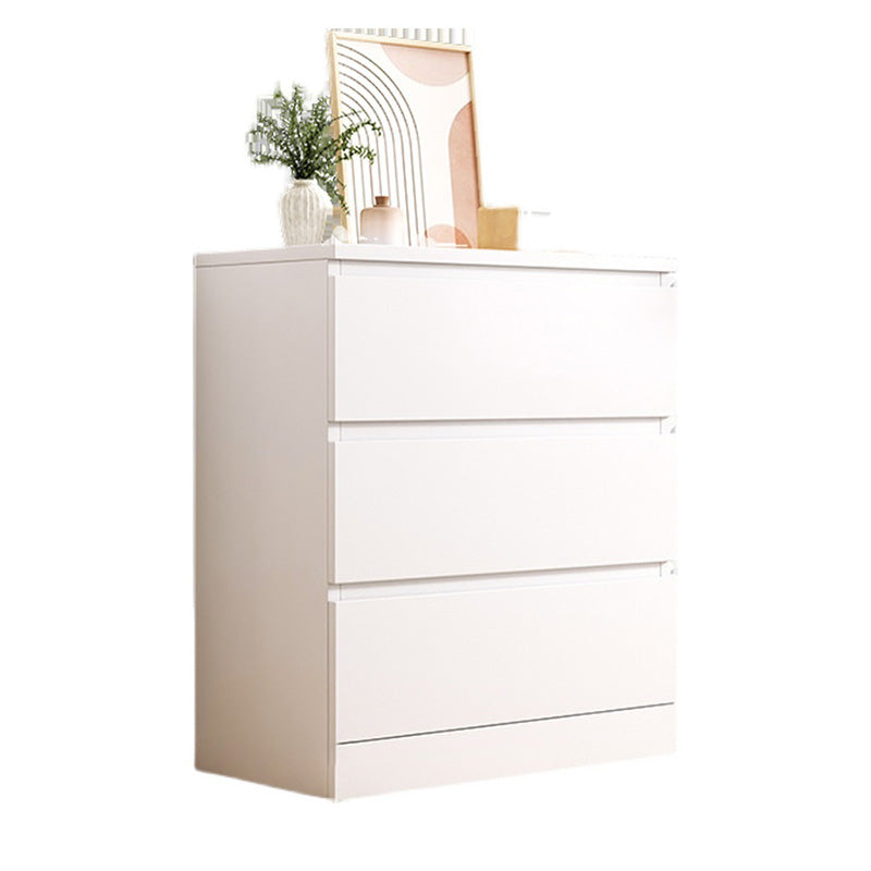 16" W Wooden Chest Modern Style Storage Chest Dresser with Drawers and Doors