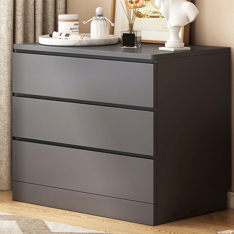 16" W Wooden Chest Modern Style Storage Chest Dresser with Drawers and Doors