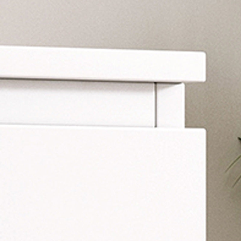 16" W Wooden Chest Modern Style Storage Chest Dresser with Drawers and Doors