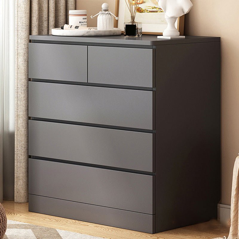 16" W Wooden Chest Modern Style Storage Chest Dresser with Drawers and Doors