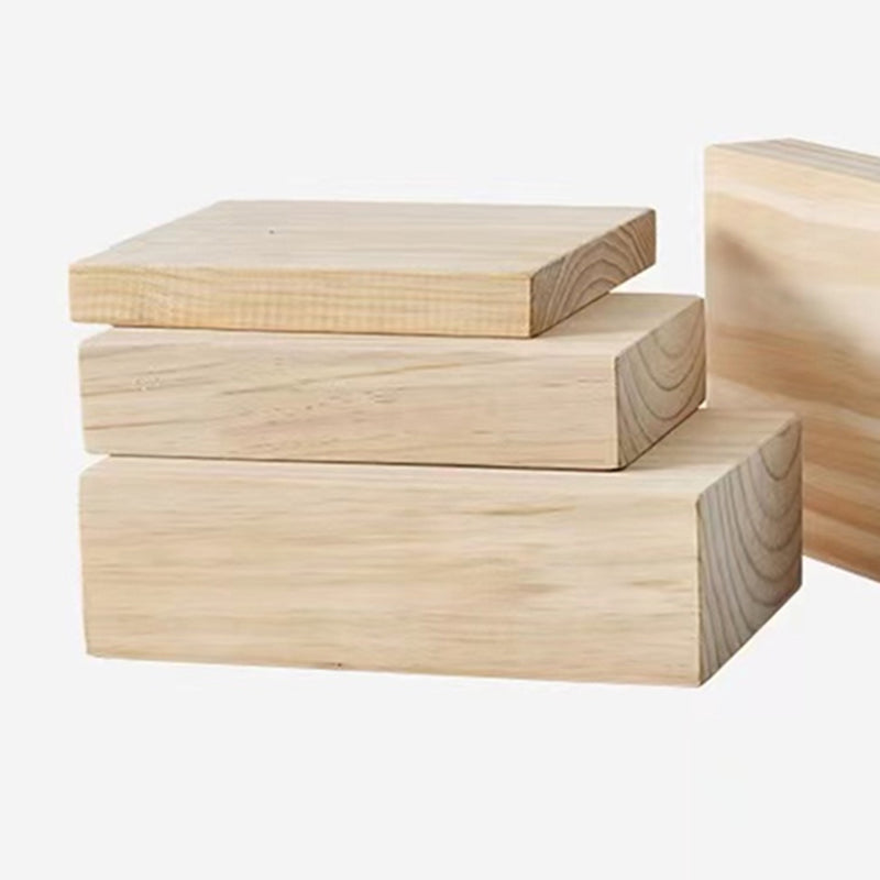 Nordic Round/Geometric Coffee Table Wooden Coffee or End Table