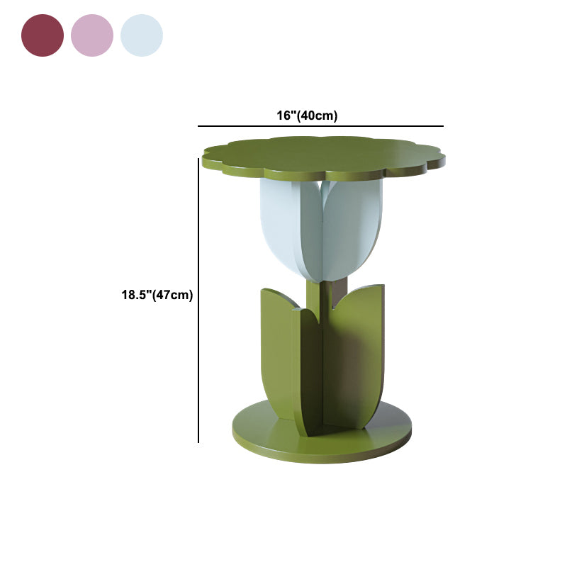 Nordic Round/Geometric Coffee Table Wooden Coffee or End Table