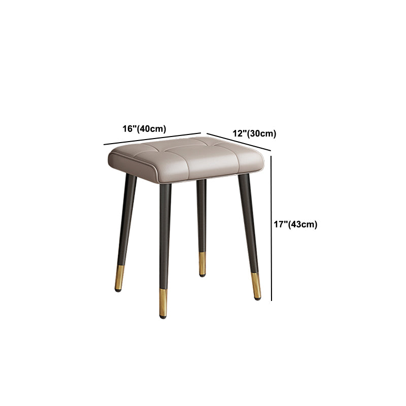 Modern Slate Top Vanity Makeup Table Set Grey Makeup Vanity Desk Table