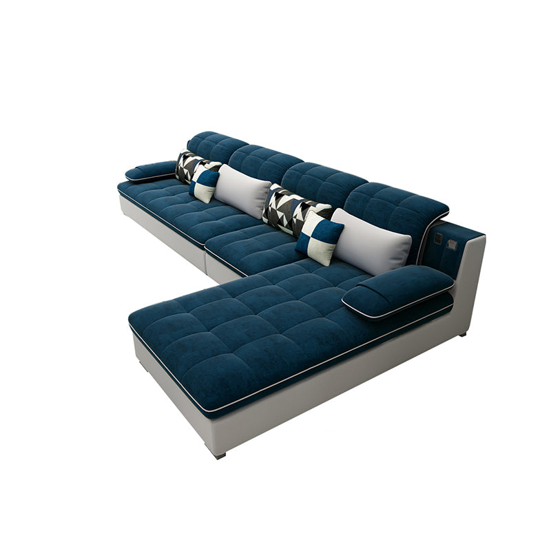Pillow Top Arm L-Shape Right Hand Facing Sofa Furniture Sectionals