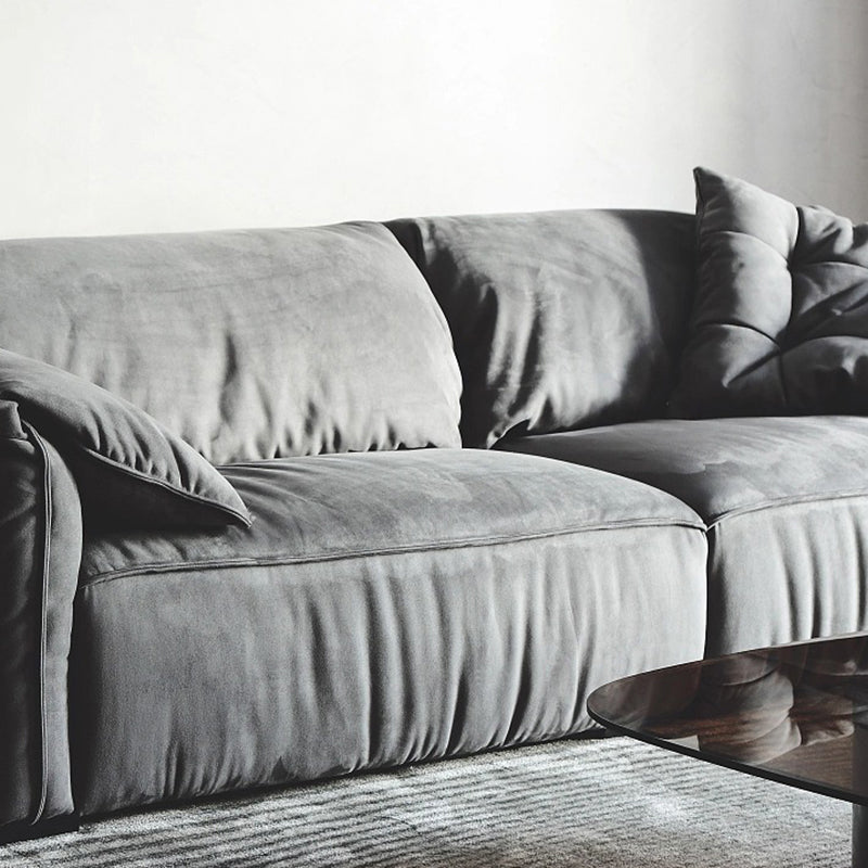 Stain Resistant Stationary 2-seater Pillow Top Arm Cushions Sofa
