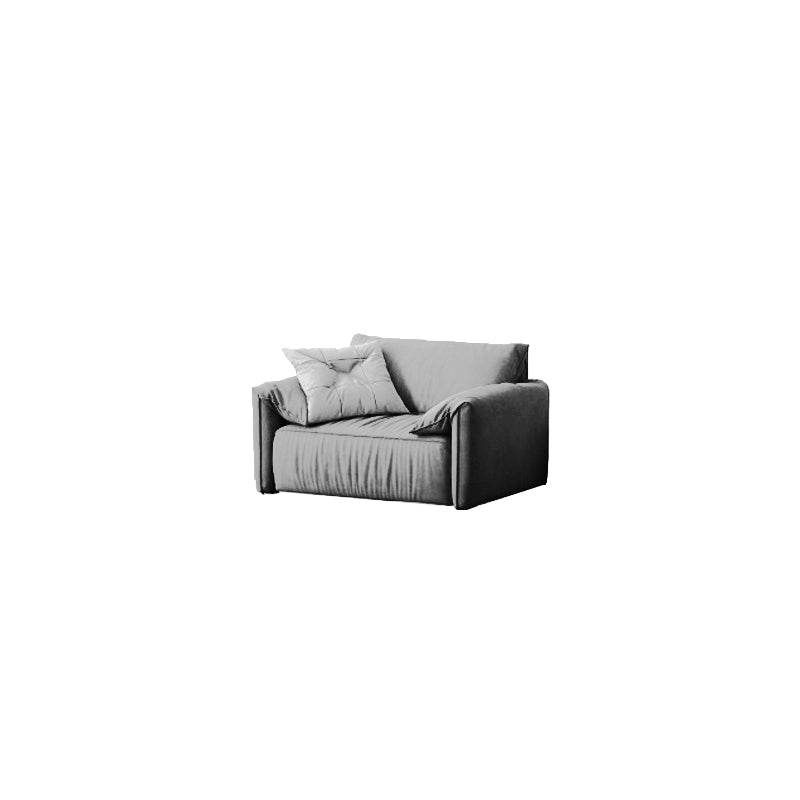 Stain Resistant Stationary 2-seater Pillow Top Arm Cushions Sofa