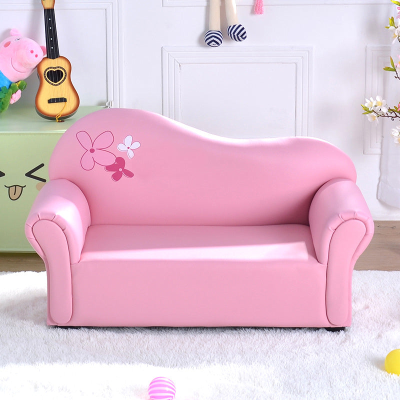 Faux Leather Tight Back Rolled Arm Stain Resistant Settee Bench