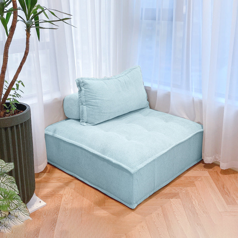 Linen Chair 31.4" L x 31.4" W x 27.5" H Armless Chair for Living Room