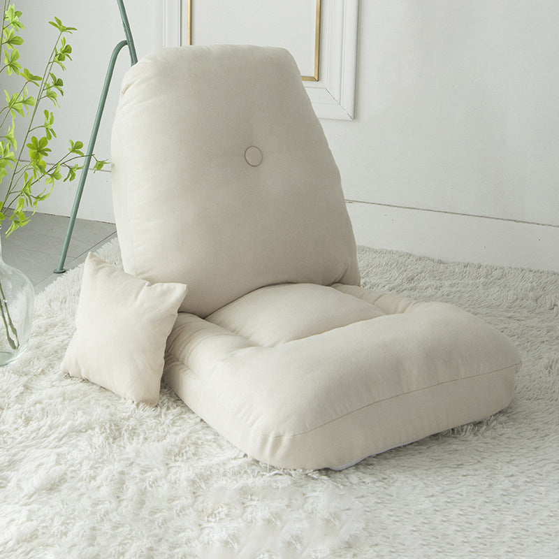 21.65" Wide x 22.04" Deep Cotton Blend Accent Room Chair with Tufted Back