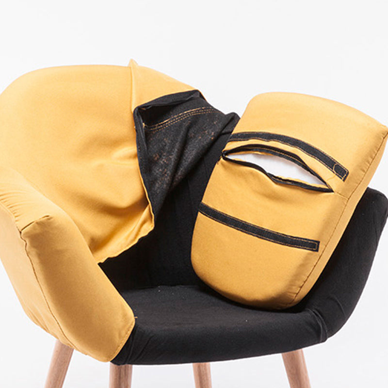 Linen Chair 28.7" L x 24.8" W x 30" H Arms Included Chair for Living Room