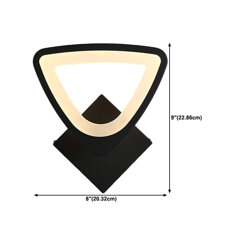 Contemporary Style Geometric Wall Lighting Ideas Metal 2 Lights Wall Lamps