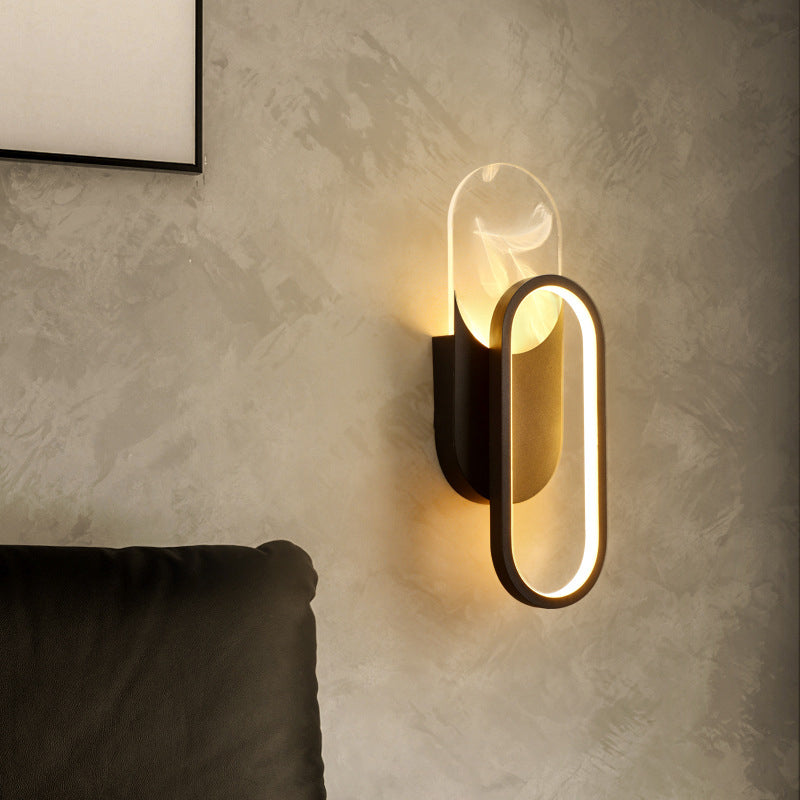 Modern Style Wall Mount Light LED Wall Light with Acrylic Shade for Bedroom