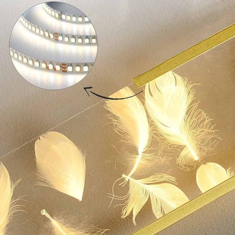 Modern Style Wall Mount Light LED Wall Light with Acrylic Shade for Bedroom