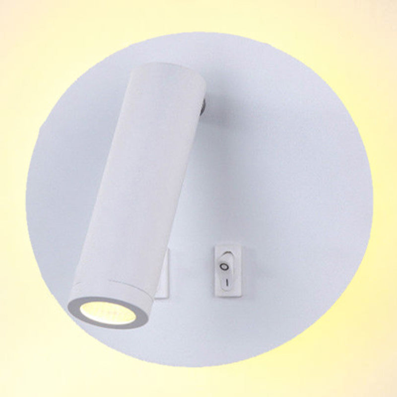 2-Light Wall Sconce Modern Style Metal Wall Lighting for Bedside