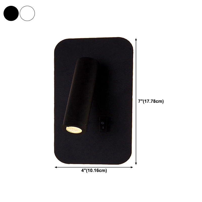 2-Light Wall Sconce Modern Style Metal Wall Lighting for Bedside