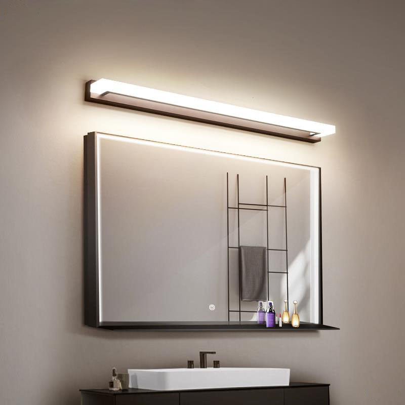 Linear LED Vanity Mirror Light in Modern Style Acrylic Wall Lamp for Bathroom