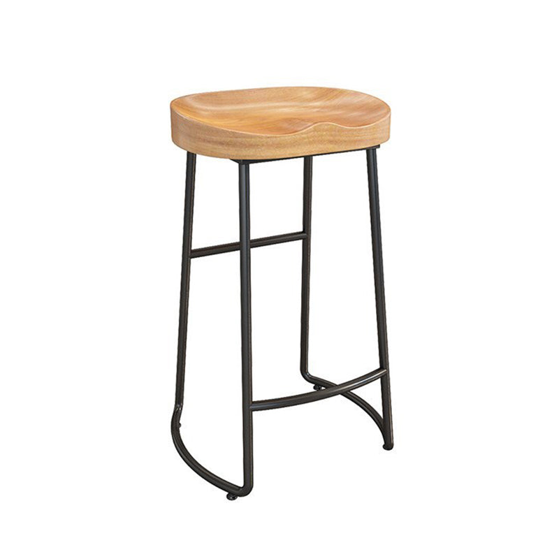 Modern 1/4/9 Pieces Bar Table Set Rectangle Pine Wood Counter Table with Backless Stools