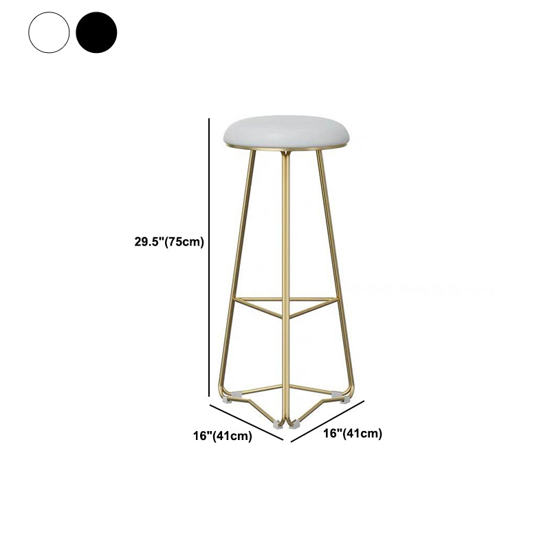 Traditional Luxury Bar Table Set 1/3/5 Pieces Counter Set with Metal Base