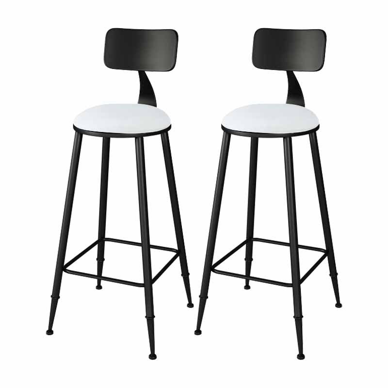 Living Room Glam Counter Height Set 1/2/3 Pieces Marble White Top Bistro Set