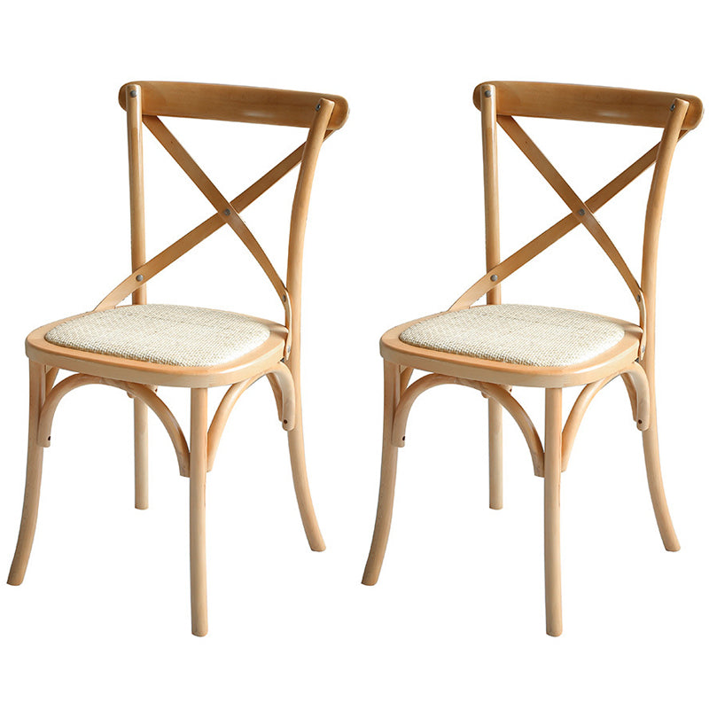 Minimalist Round Dining Table Set 1/2/3/4/5/7 Pieces Pine Dinette Set