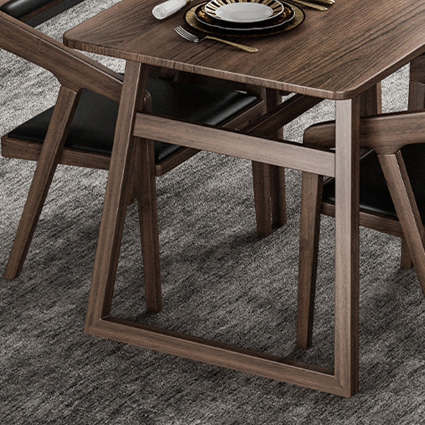 Traditional Wood Dinette Set 1/2/5/7 Pieces Rectangle Table Set for Dining Room