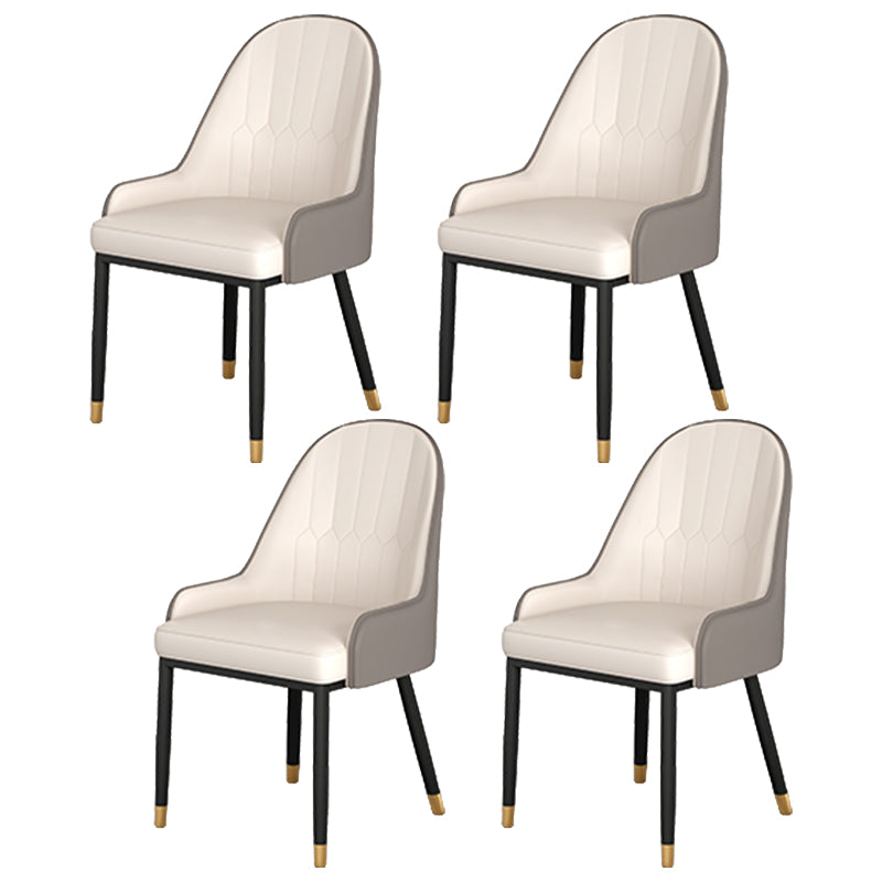 Modern Rectangle Dining Table Set 1/4/5 Pieces White Stone Dinette Set