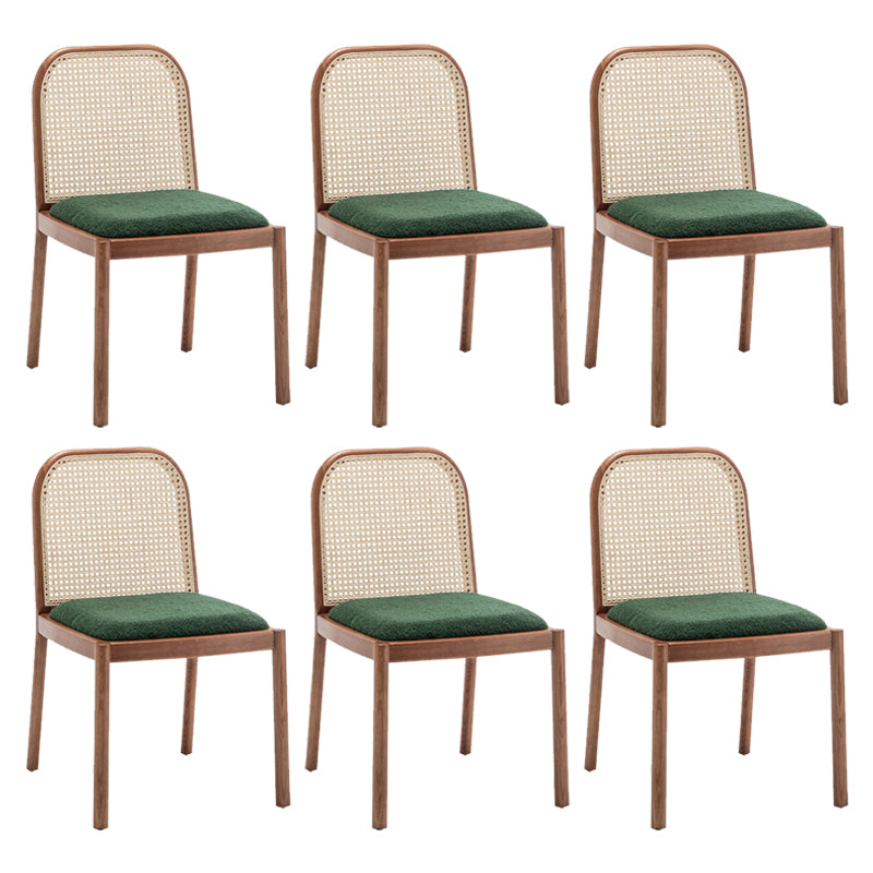 Traditional Upholstered Dining Side Chair Solid Wood Side Chair