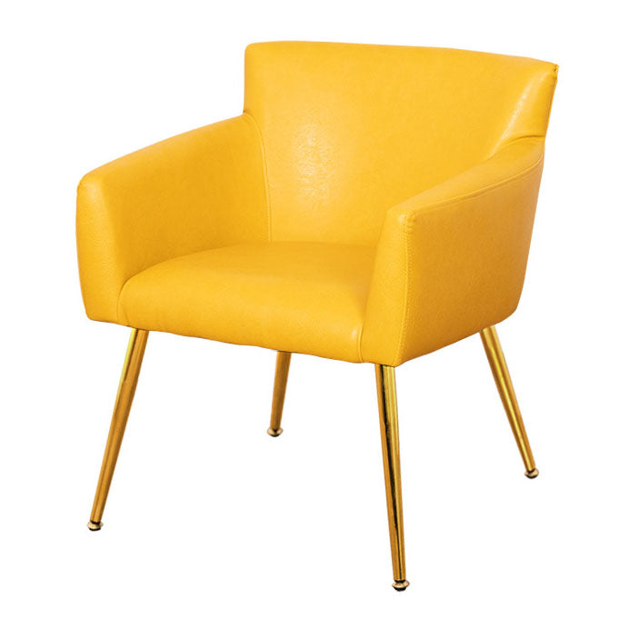 Modern Faux Leather Dining Chair Parsons Chair in Matte Finish for Home