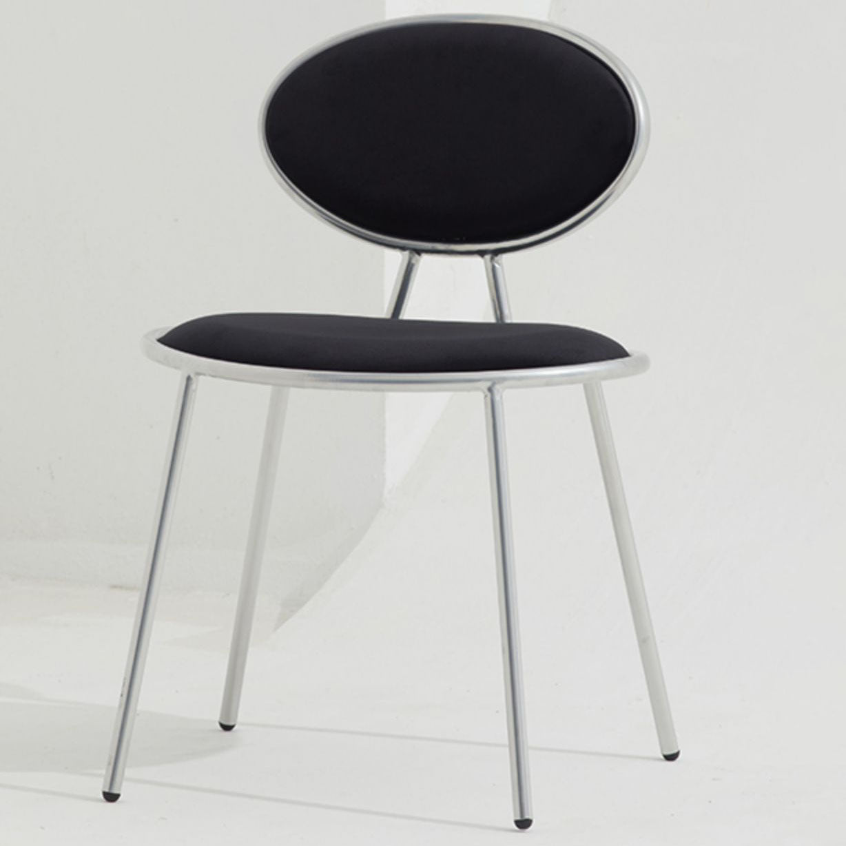 Glam Dining Side Chair Velvet Upholstered Side Chair for Home
