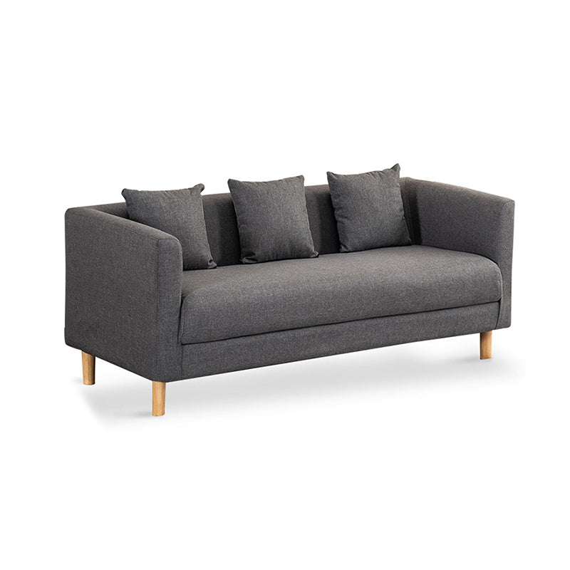 23.22" H Tuxedo Arm Sofa Contemporary Standard Sofa for Apartment