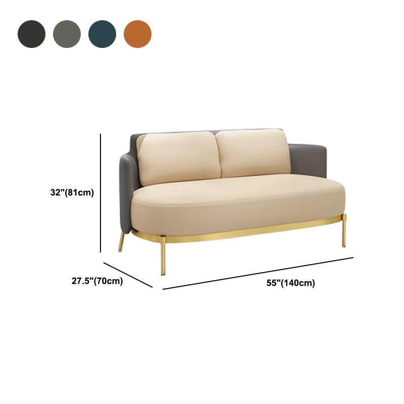 31.88" H Recessed Arm Sofa Contemporary Standard Sofa for Apartment