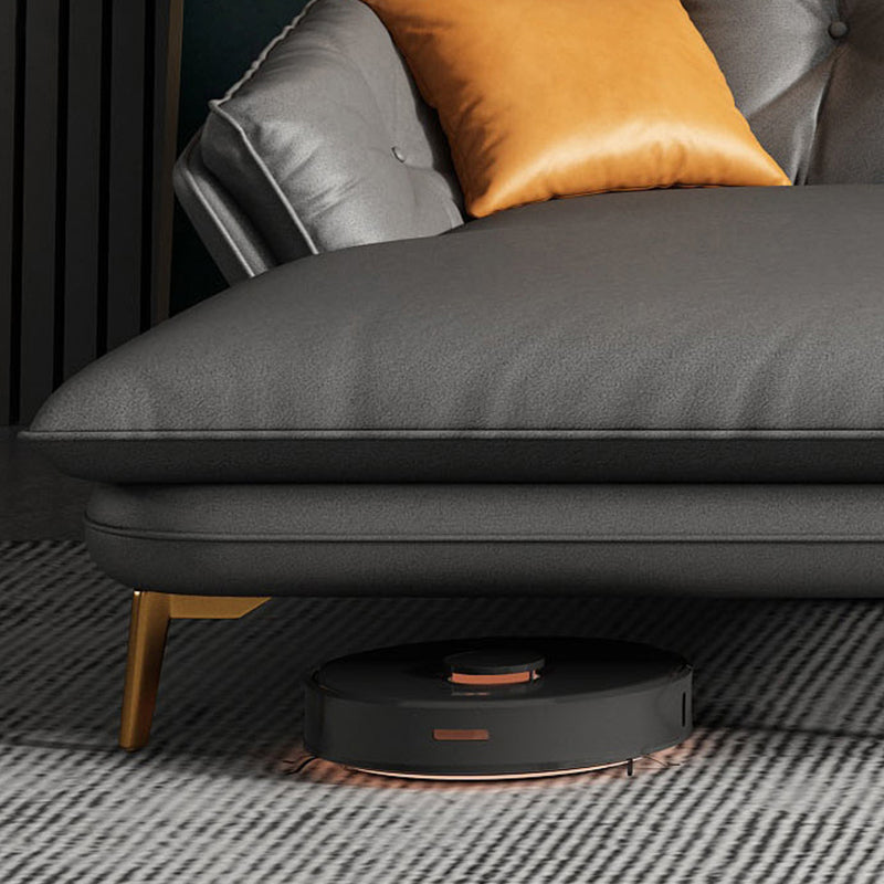 4 Seater Sofa & Chaise Stain Resistant Sofa with Bolster Pillows