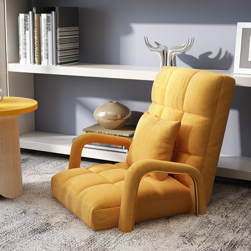 29.52"Wide x 24.80"Deep Linen Accent Room Chair with Biscuit Back