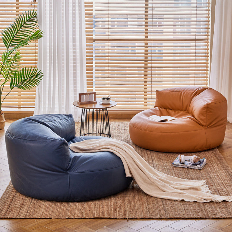 35.43" L x 39.37" W x 19.68" H Faux Leather Armless Chair for Living Room