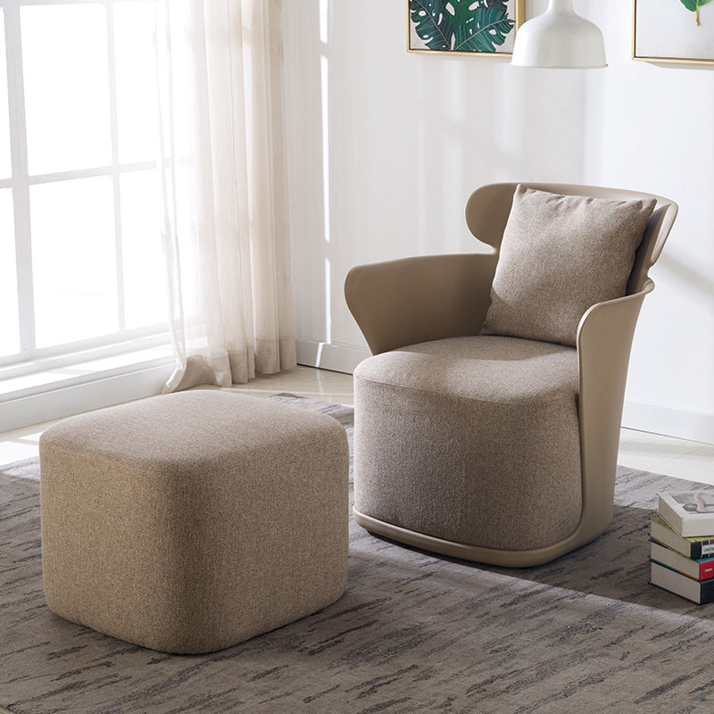 Linen Chair 27.5" L x 23.6" W x 29.9" H Arms Included Chair for Living Room