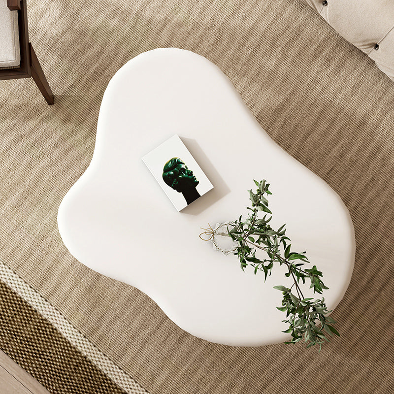 Scandinavian 4 Legs Coffee Table Geometric MDF Cocktail Table