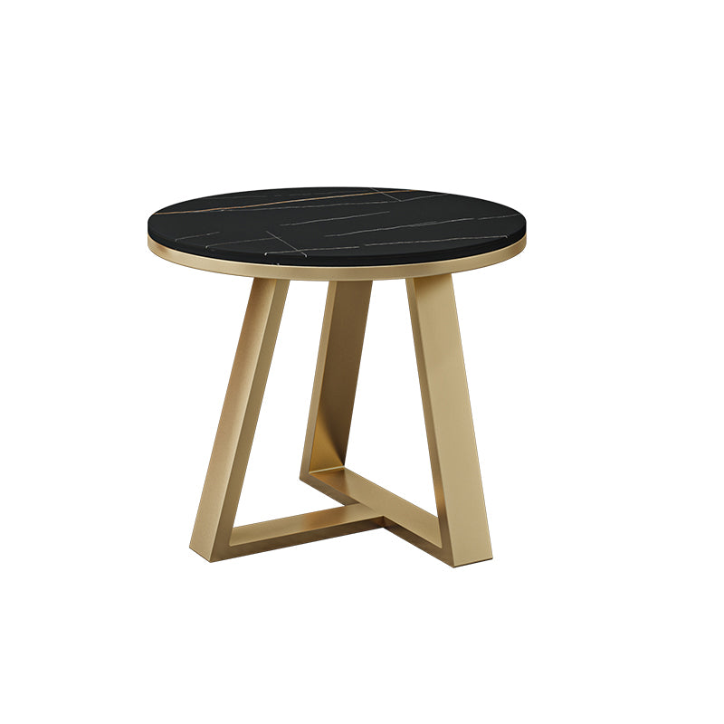 1 Single Rectangular/Round Cocktail Table Stone Top Coffee Table